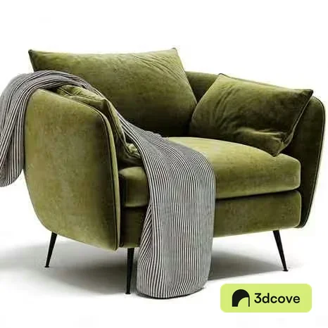 Green Velvet Chair