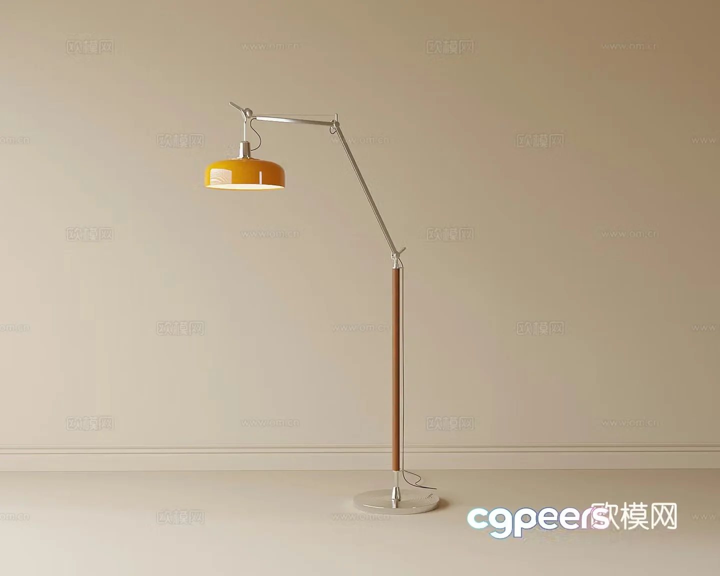 Modern floor lamp 3d model
