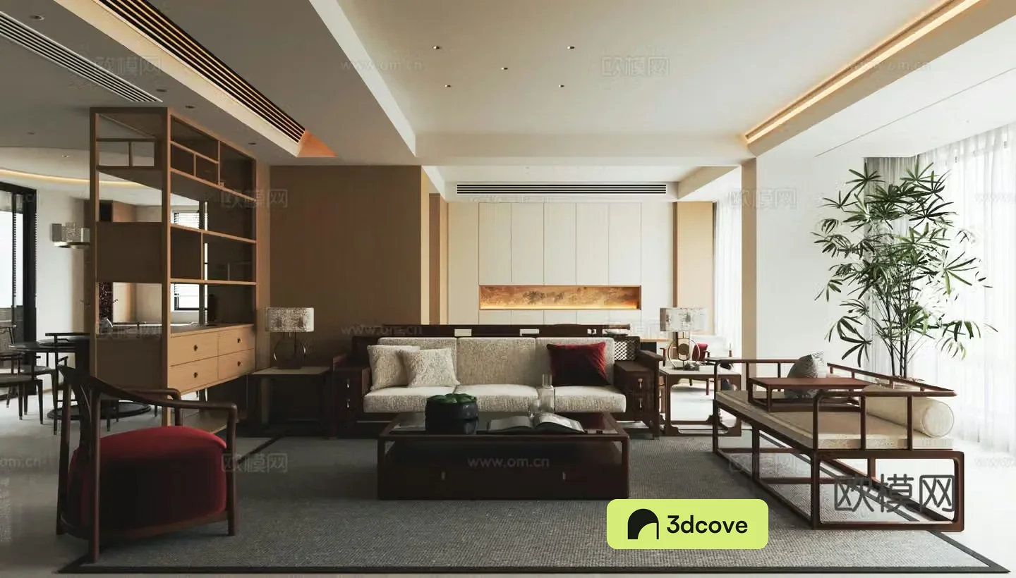 New Chinese living room