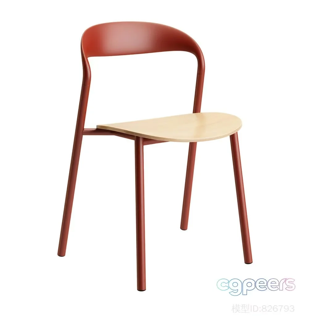 Wooden Chair 3D Model – 17289 – VRAY Render