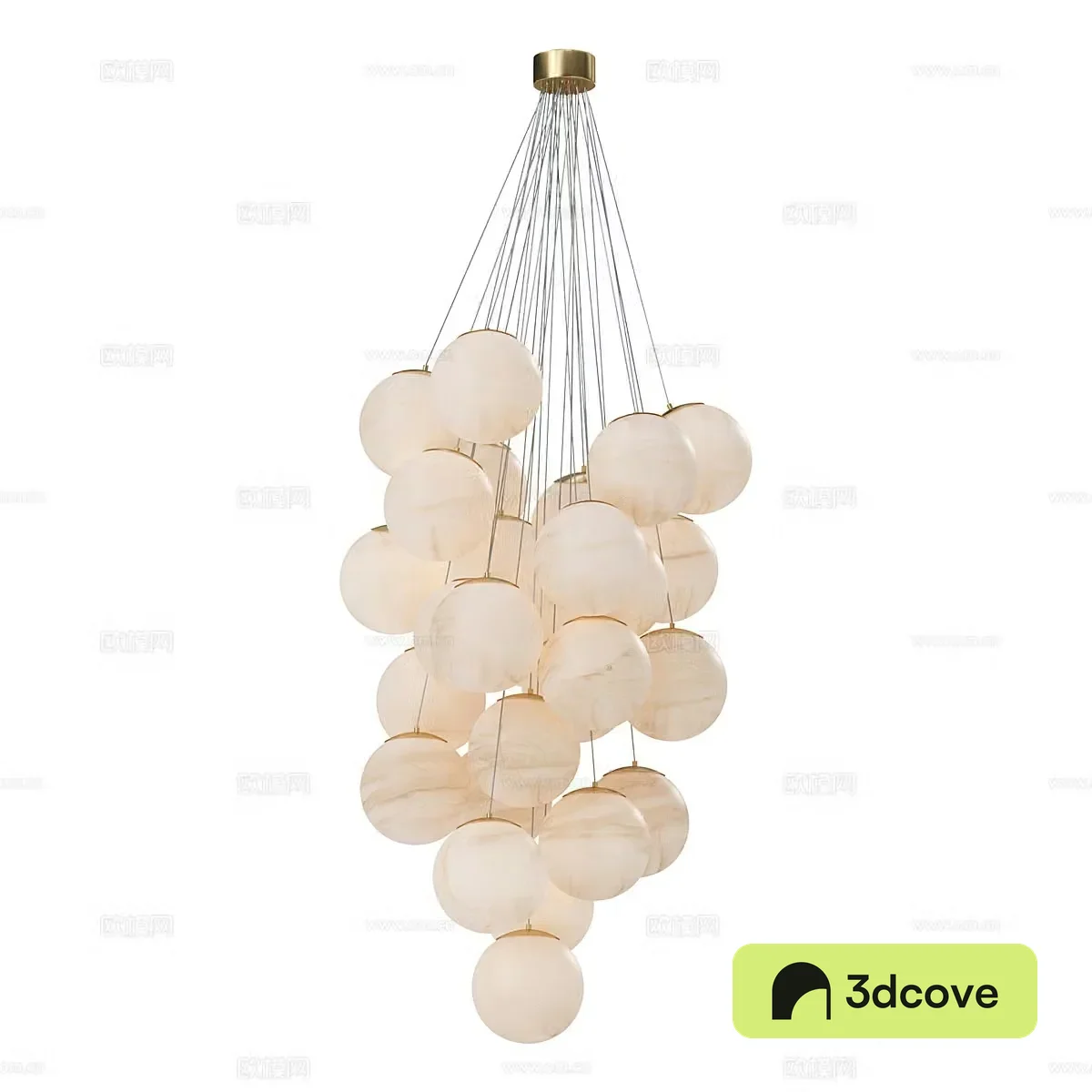 Modern simple chandelier living room chandelier lamp