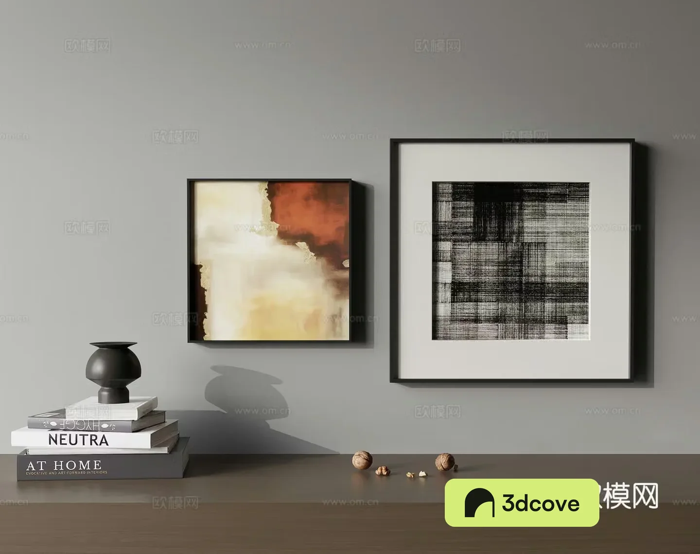 Combination hanging painting