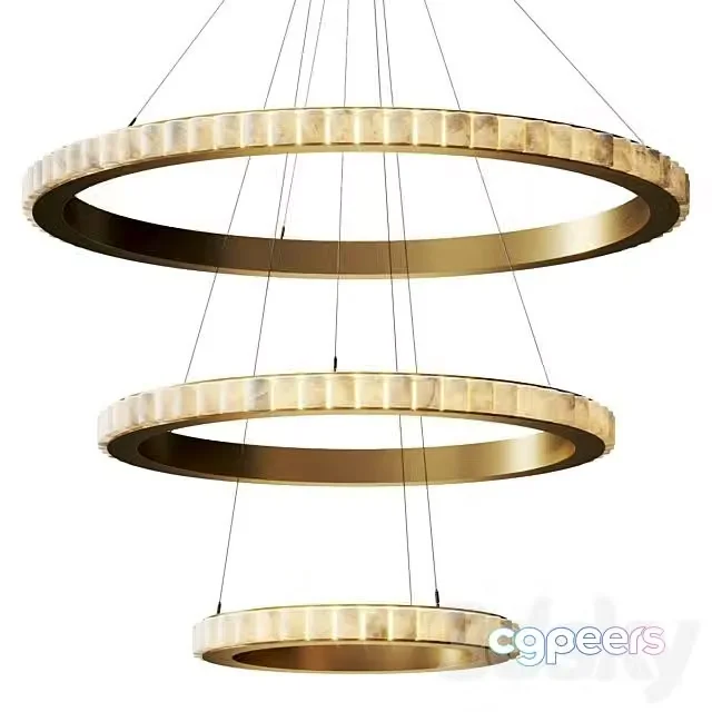 3ds Max Free – CTO Lighting Avalon Triple Chandelier