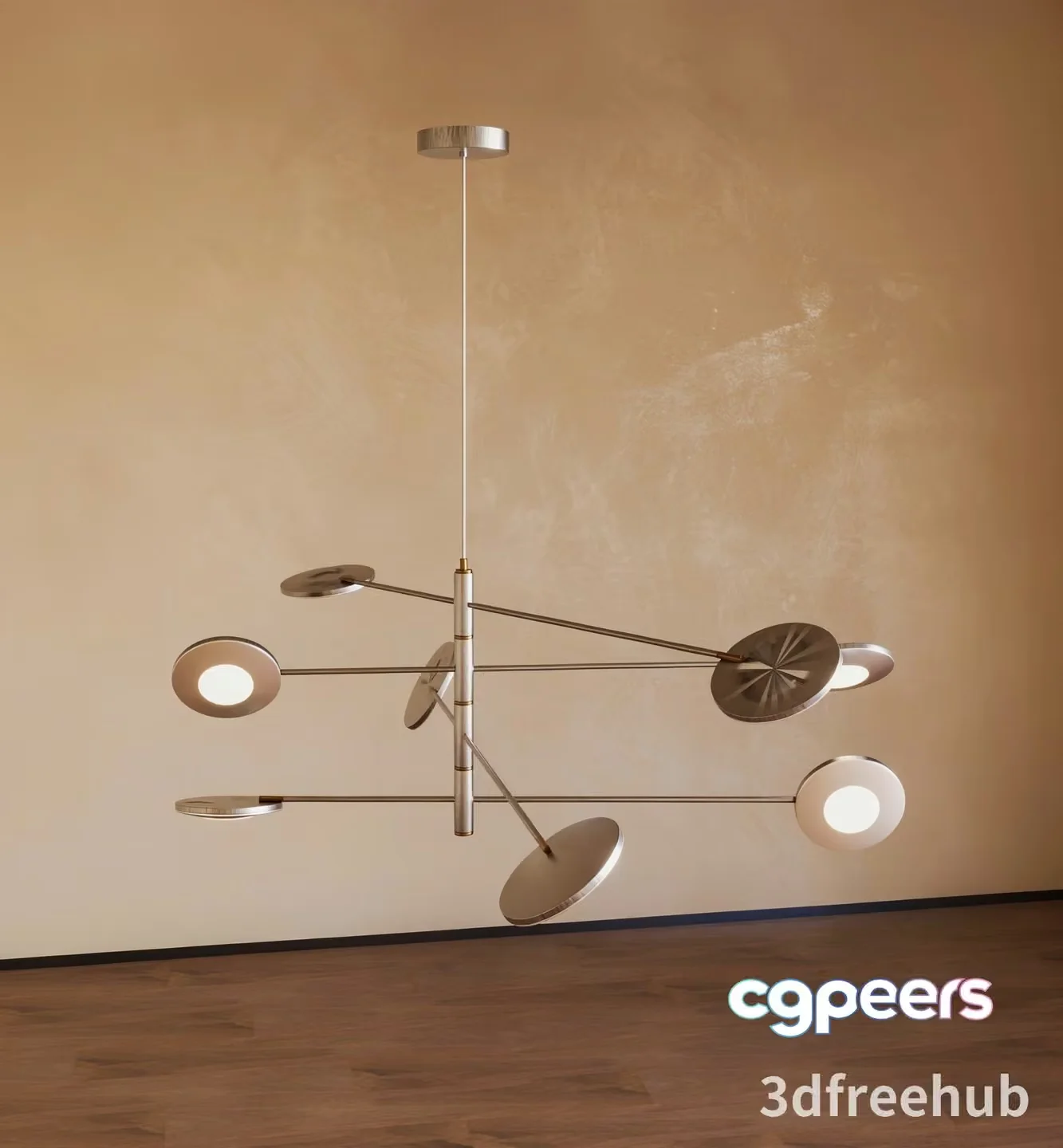 Modern Light Fixture 3D Model – 19696 – VRAY Render