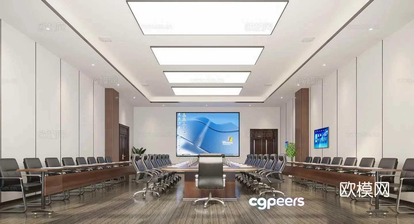 Conference room 3d model