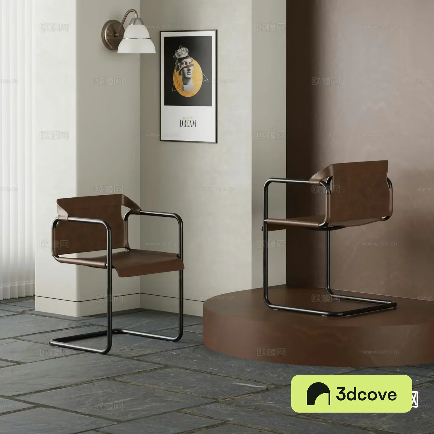 Modern chair dining chair single chair