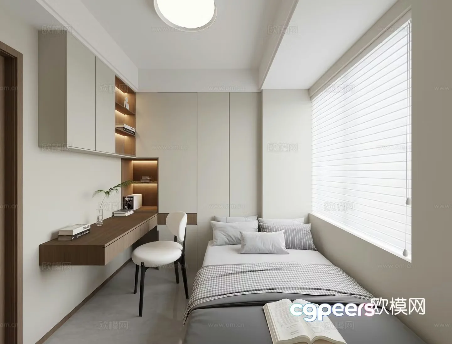 Modern children’s room 3d model