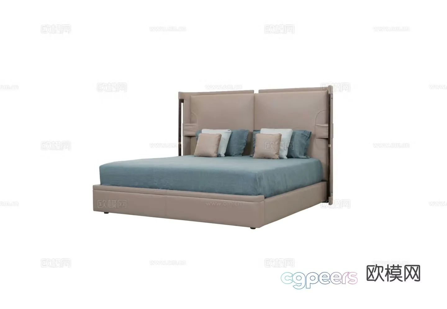 TURRI ECLIPSE Double Bed 3D Model