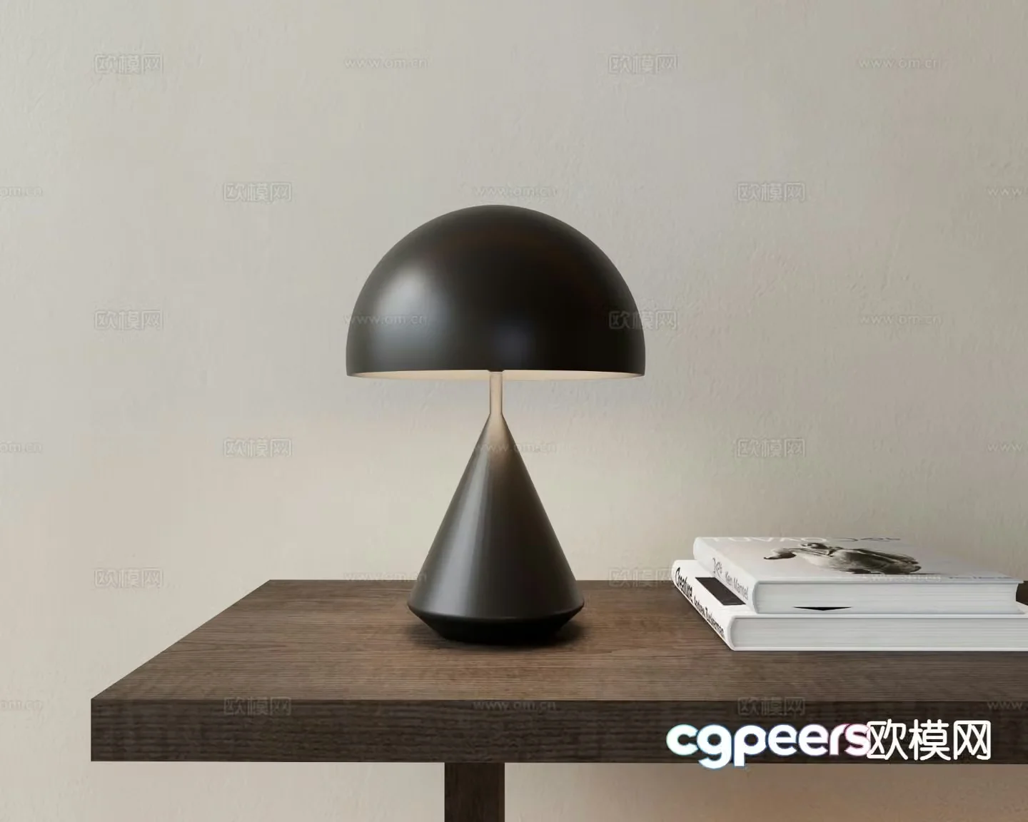 Modern desk lamp mushroom desk lamp desk lamp 3d model