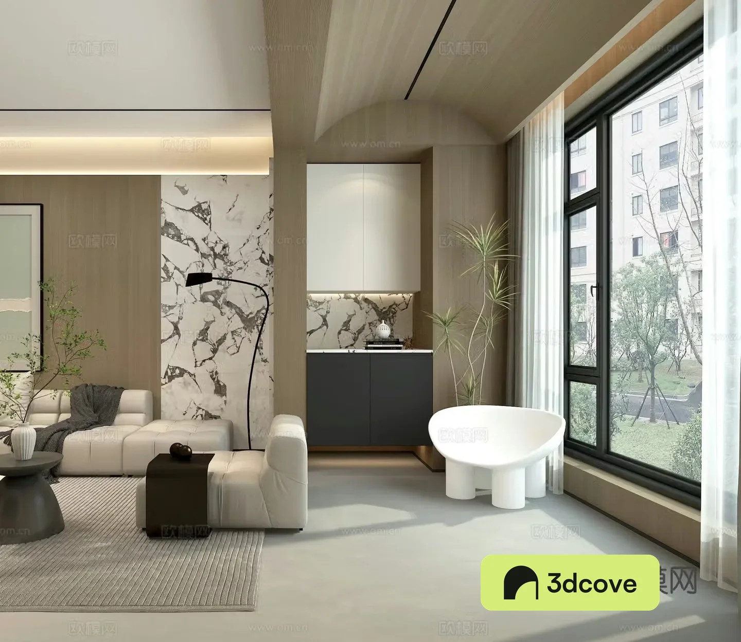 Modern balcony