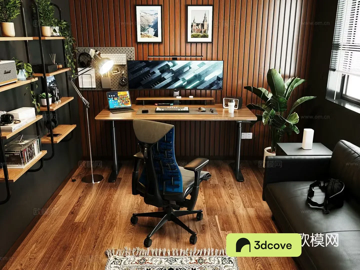 E-sports lifting desk study