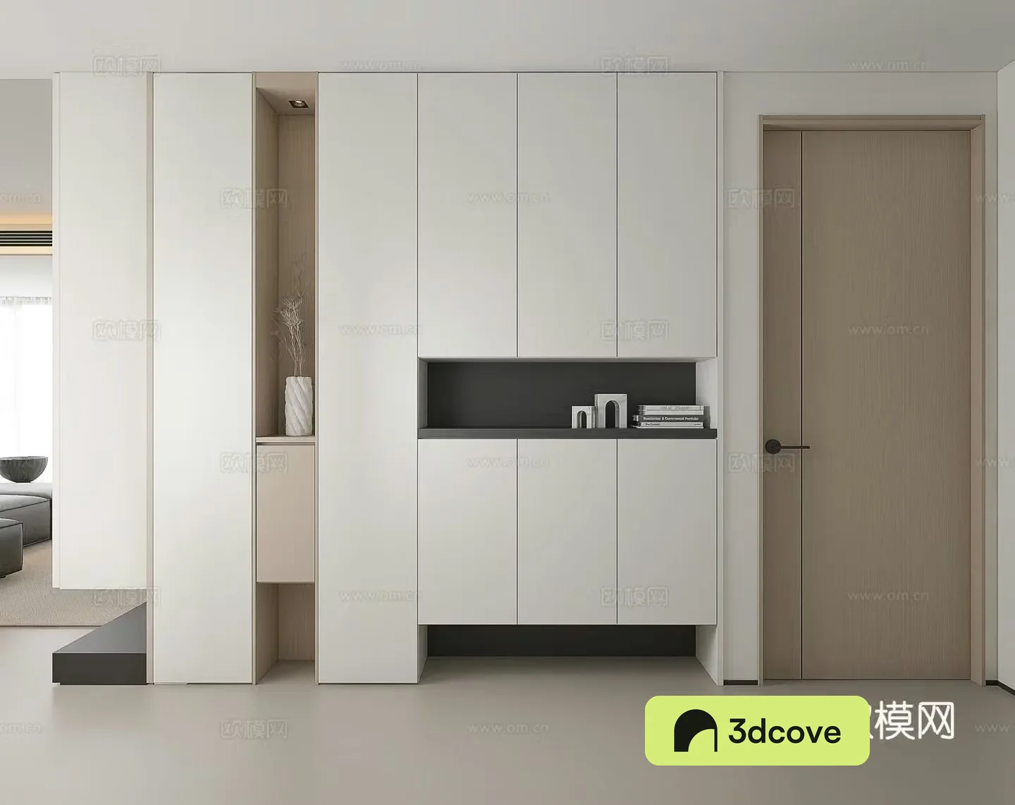 Entrance hall landscape aisle hall shoe cabinet sideboard entrance hall
