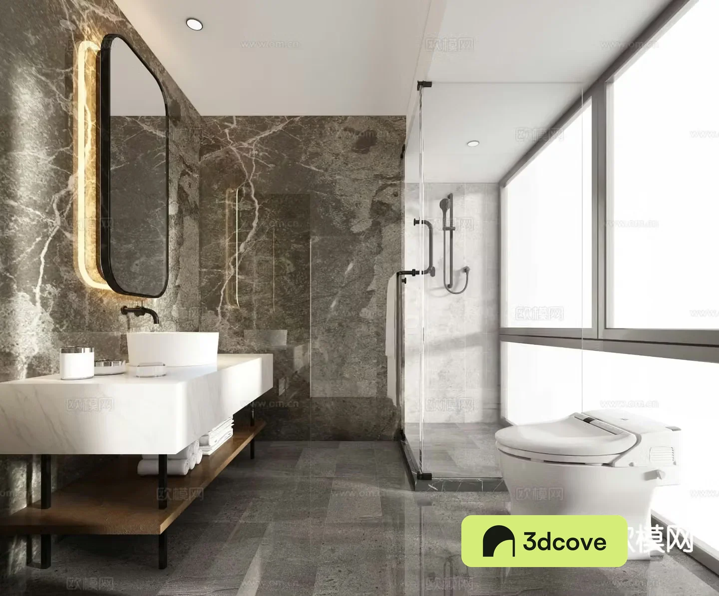 Modern bathroom master bathroom