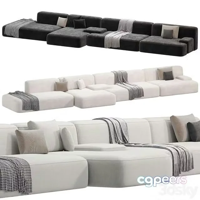 3ds Max Free – Lema Cloud Sofa by lemmobili 4