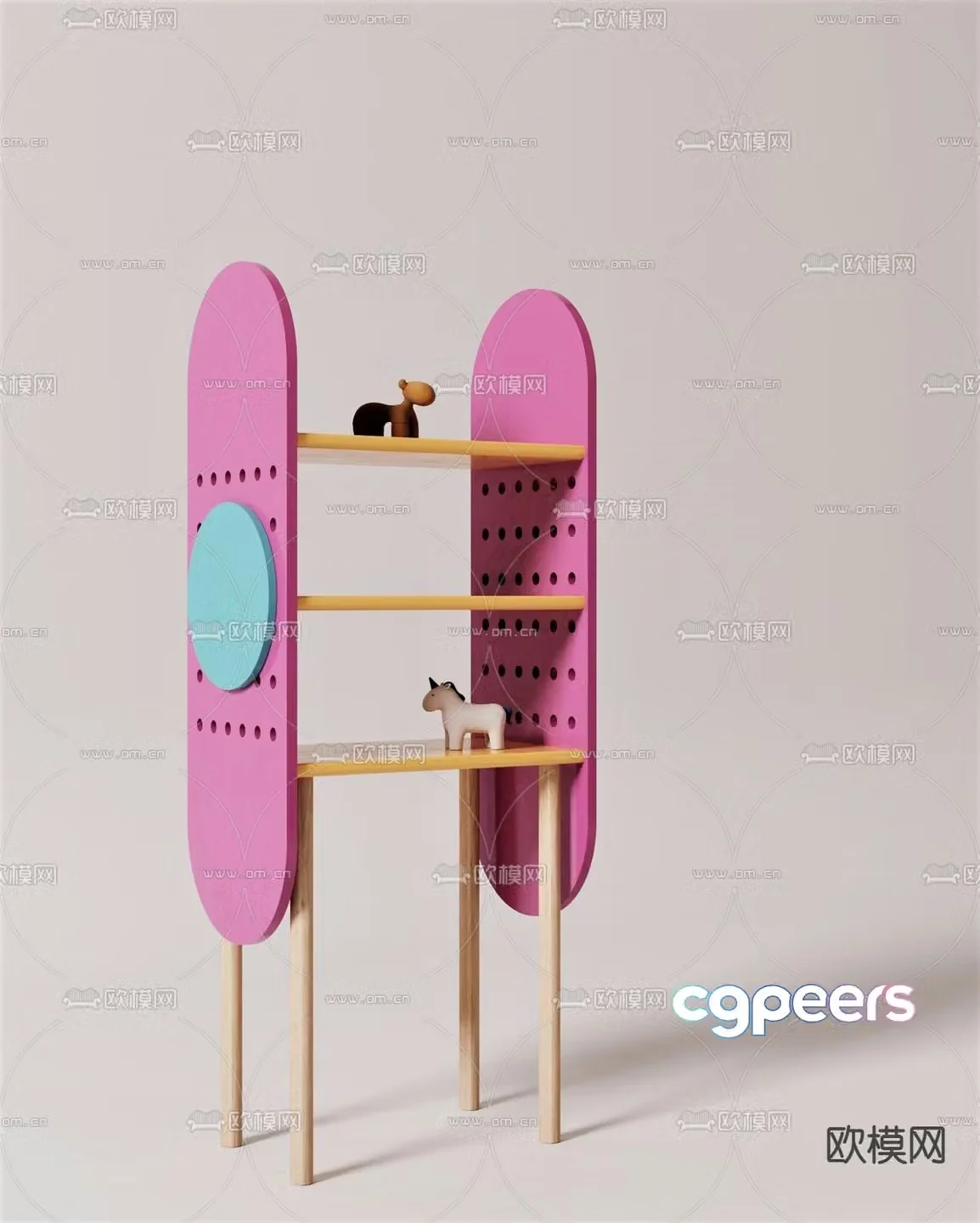 Children’s decorative cabinet 3d model
