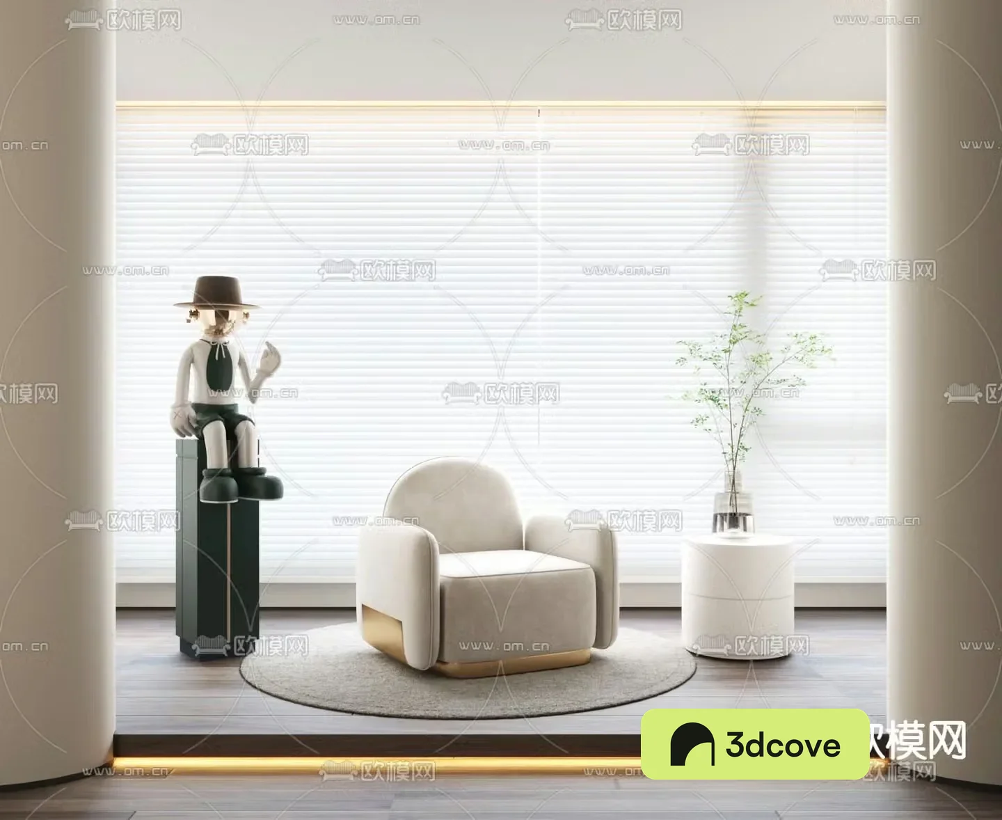Single sofa leisure sofa