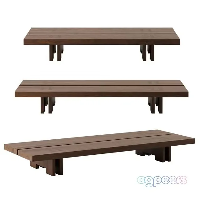 3ds Max Free – Rift Coffee Table Wood
