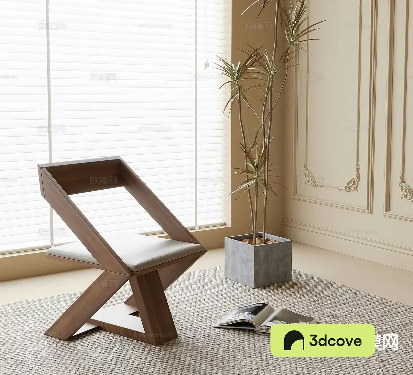 Medieval style chair leisure chair single chair