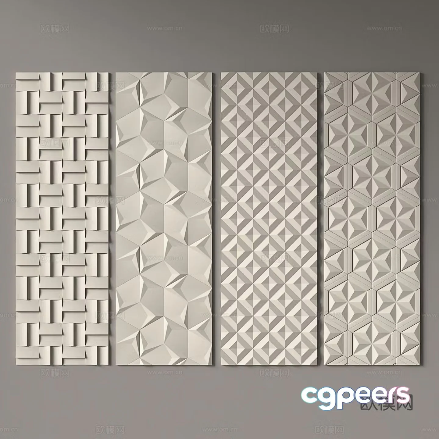 Modern modeling background wall panel decorative wall panel wall panel wall panel wall panel three-dimensional wall panel 3d model