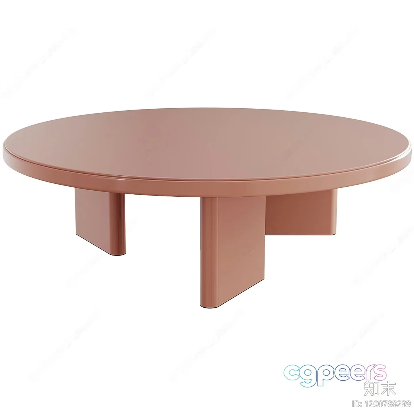 Simple Coffee Table 3D Model – 11999 – CORONA Render