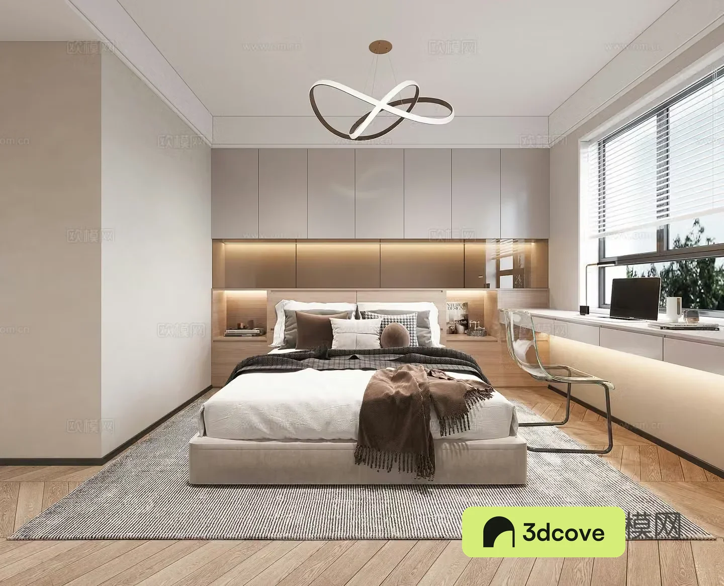 Modern bedroom