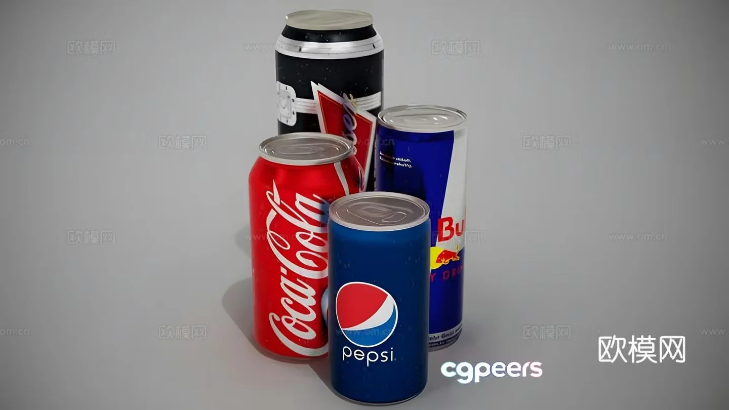 Drink Coca -Cola Soda 3D model