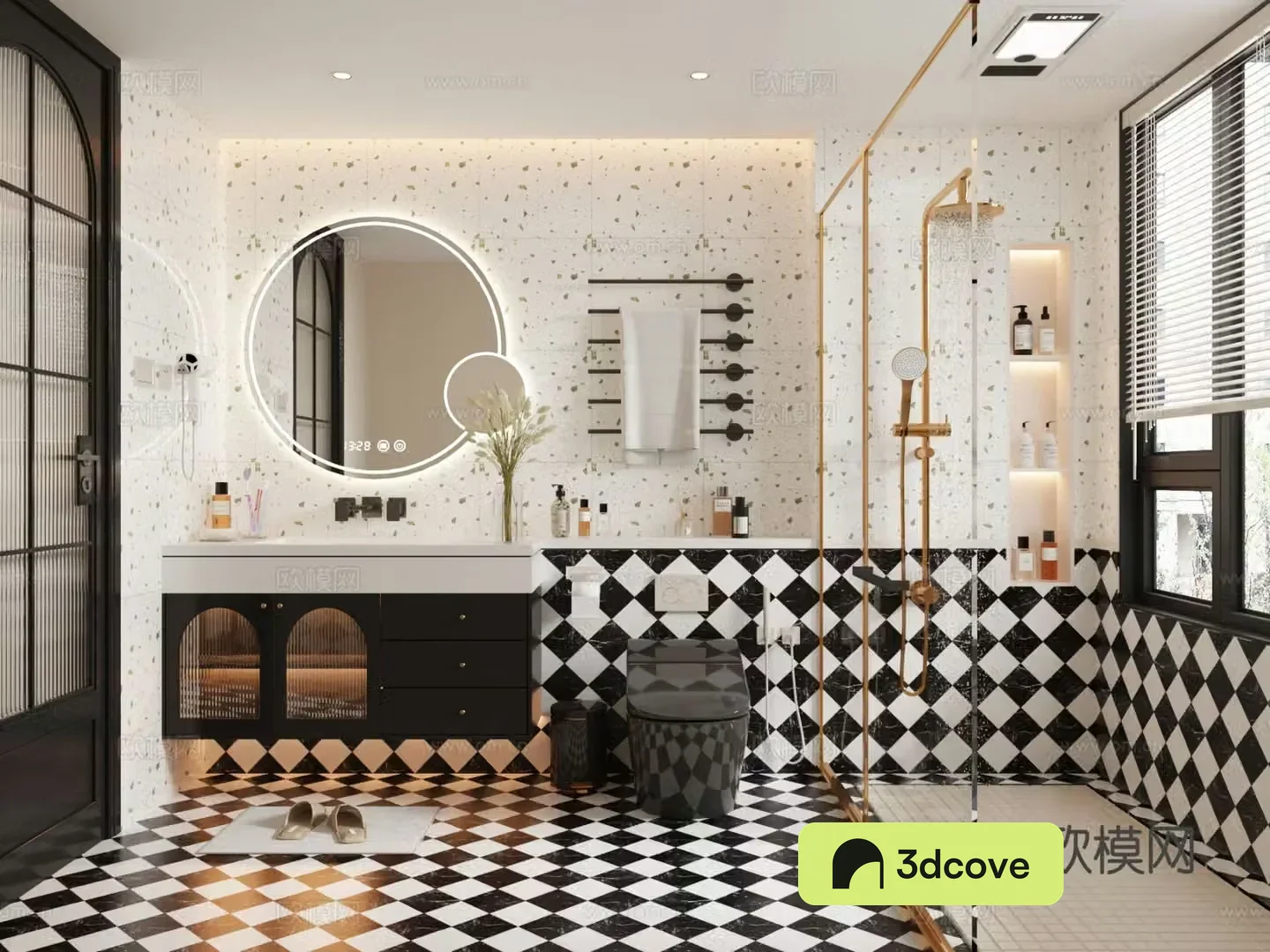 French bathroom