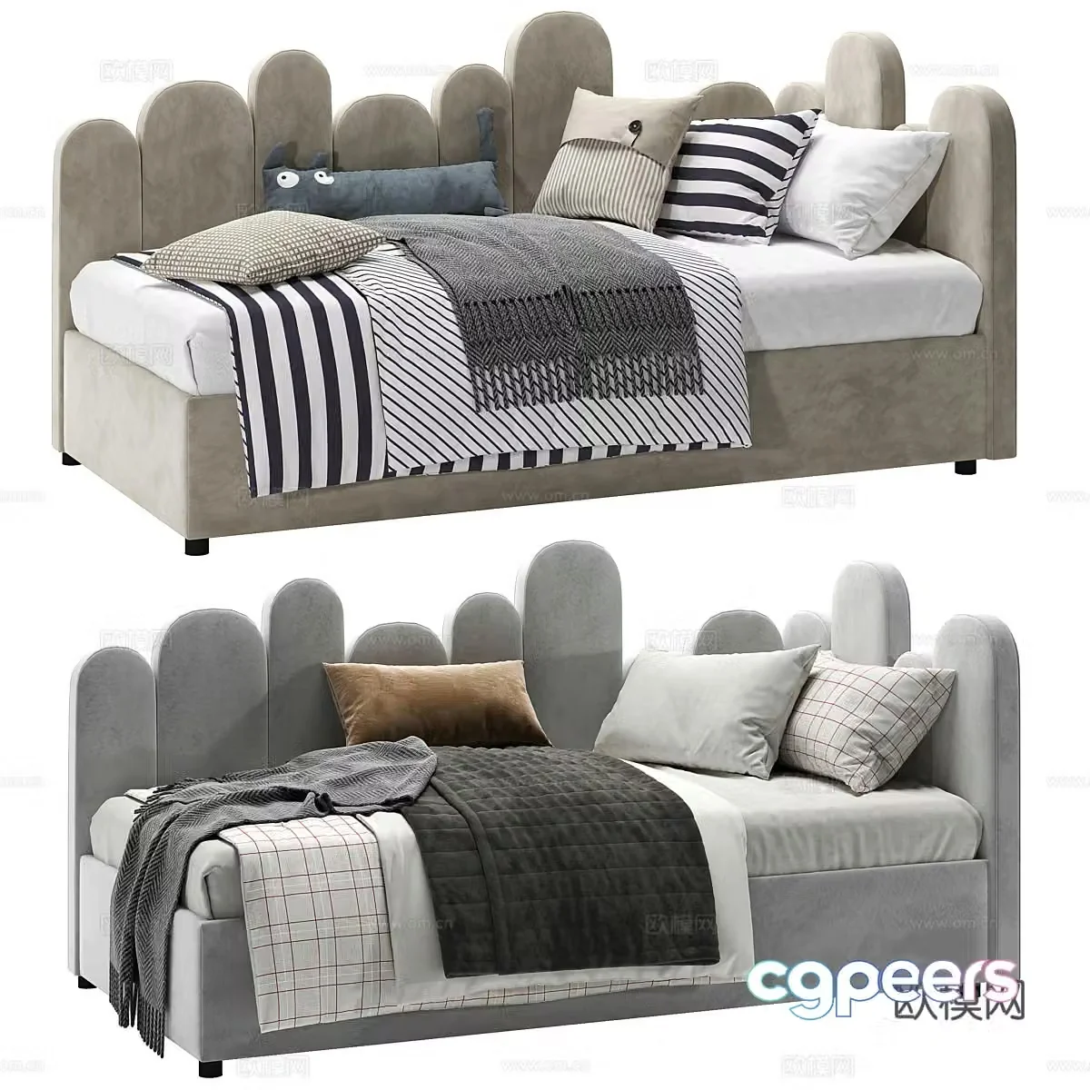 Children’s sofa bed 3d model