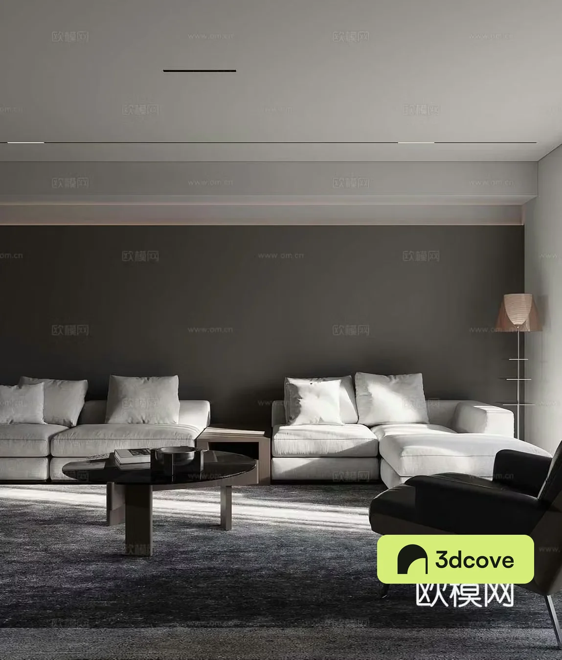 Modern corner sofa modular sofa coffee table