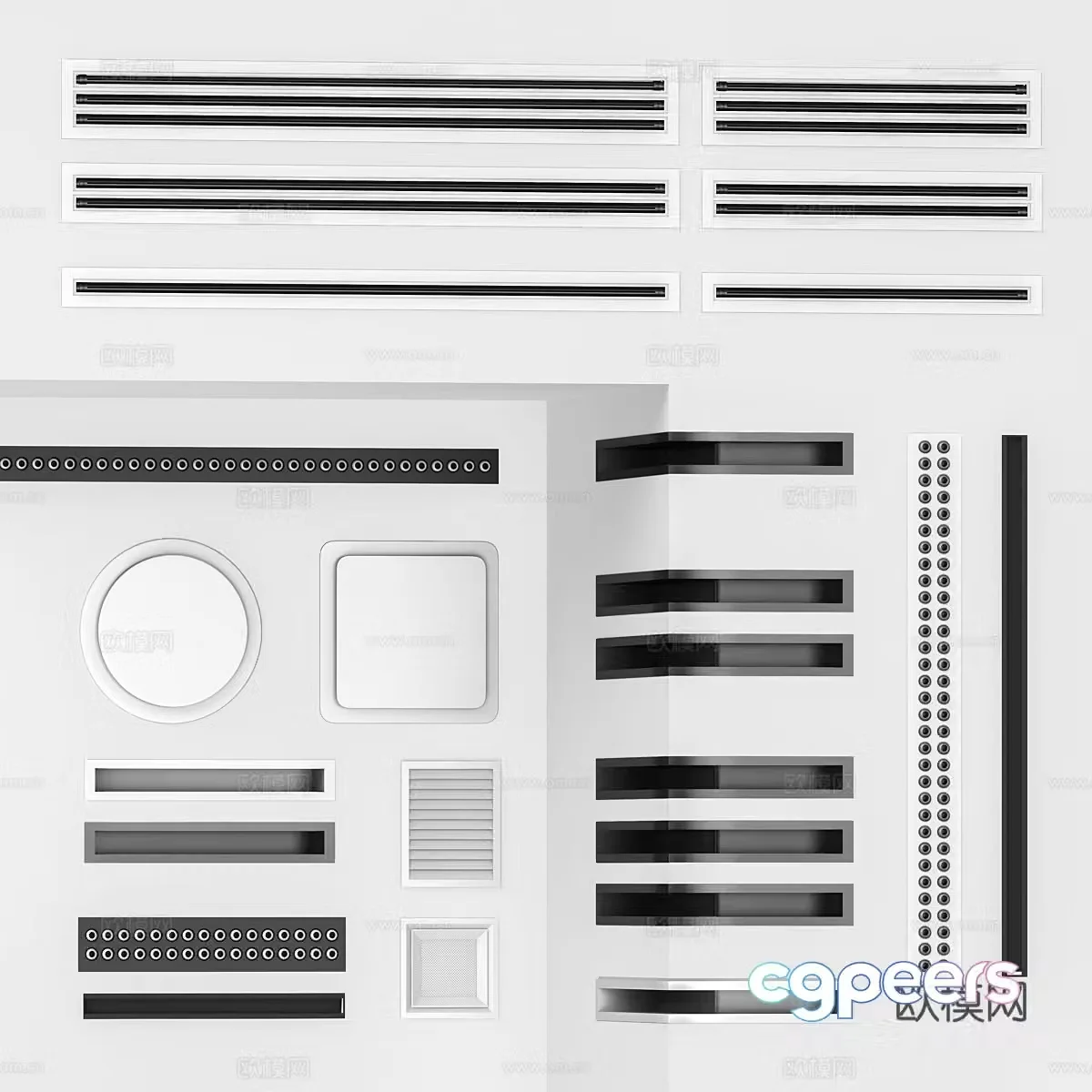Pass style 3D model
