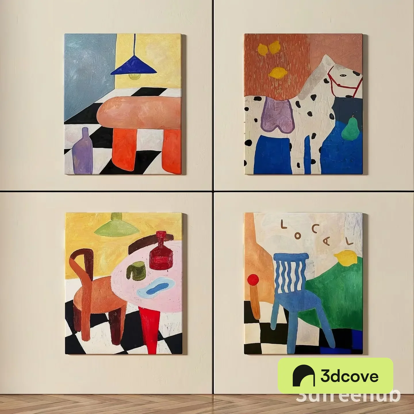 Abstract Art Collection
