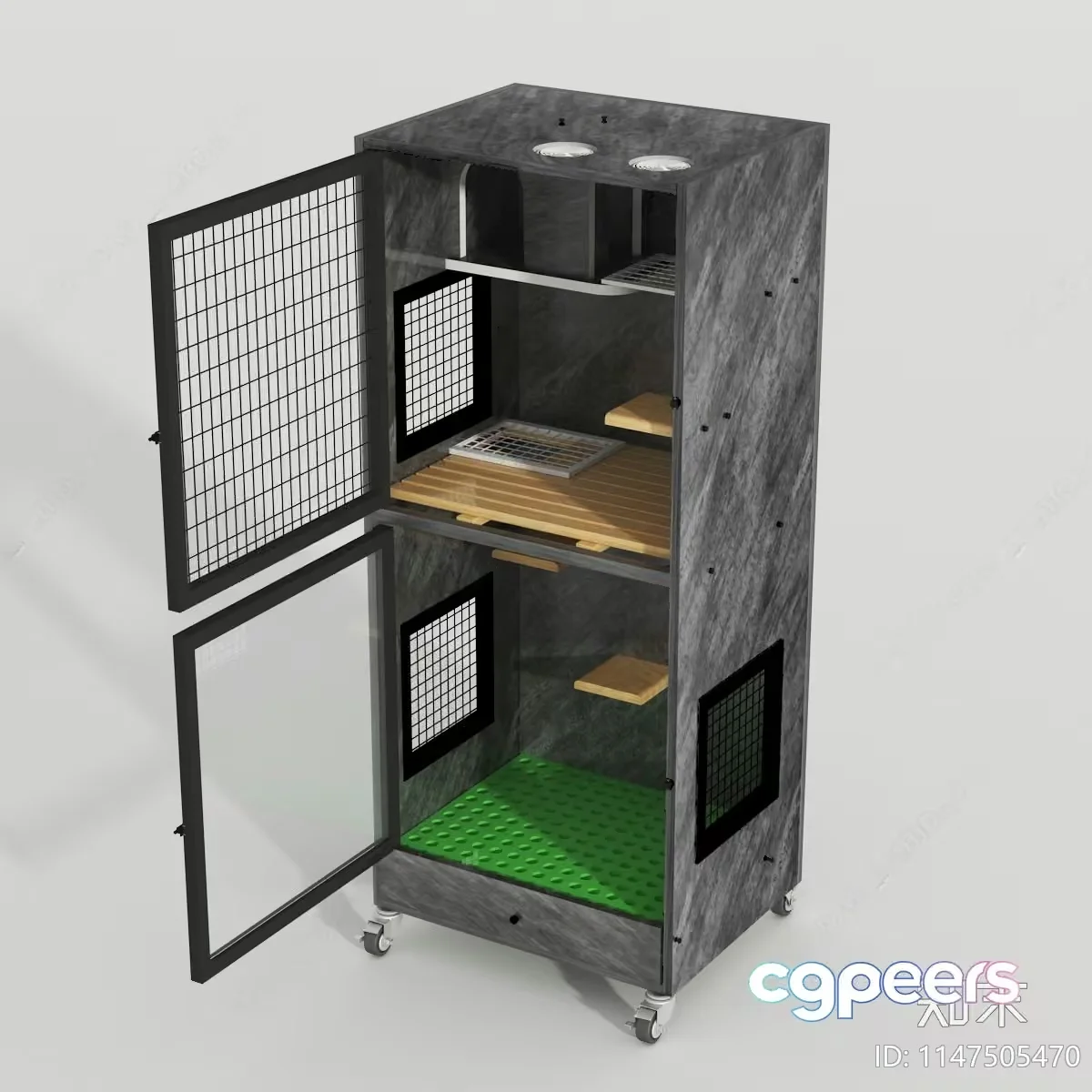 Modern Pet Enclosure 3D Model – 14974 – VRAY Render