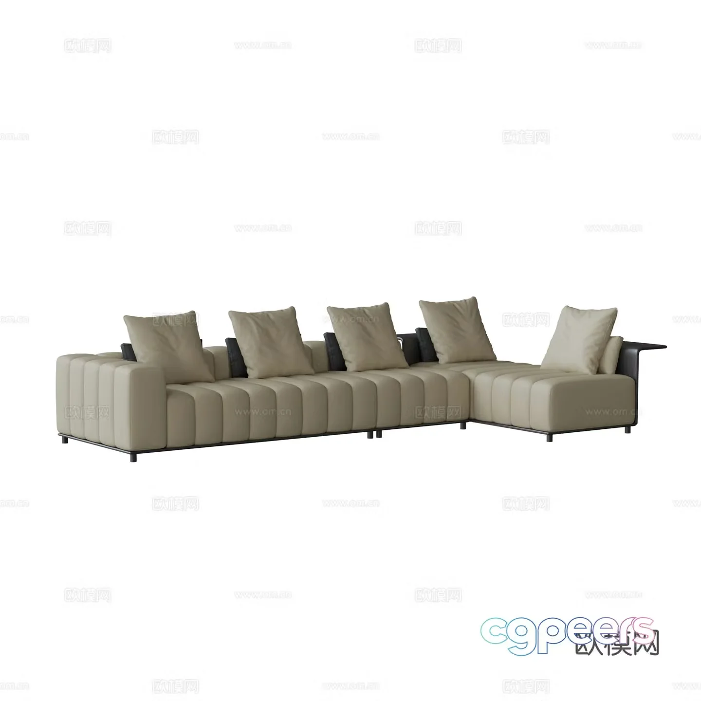 Modern sofa 3d model