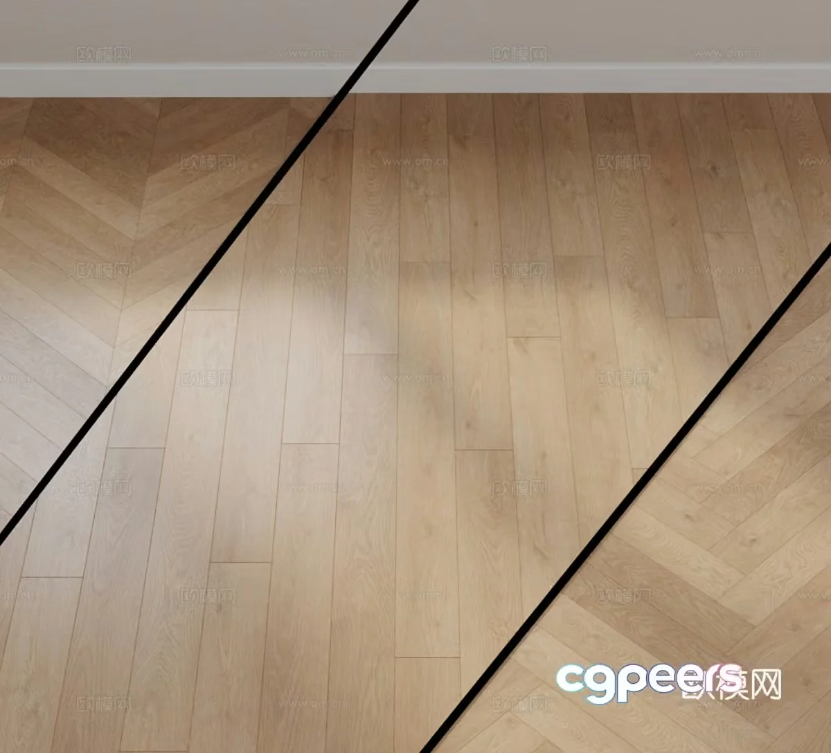 floor wooden floor 3d model