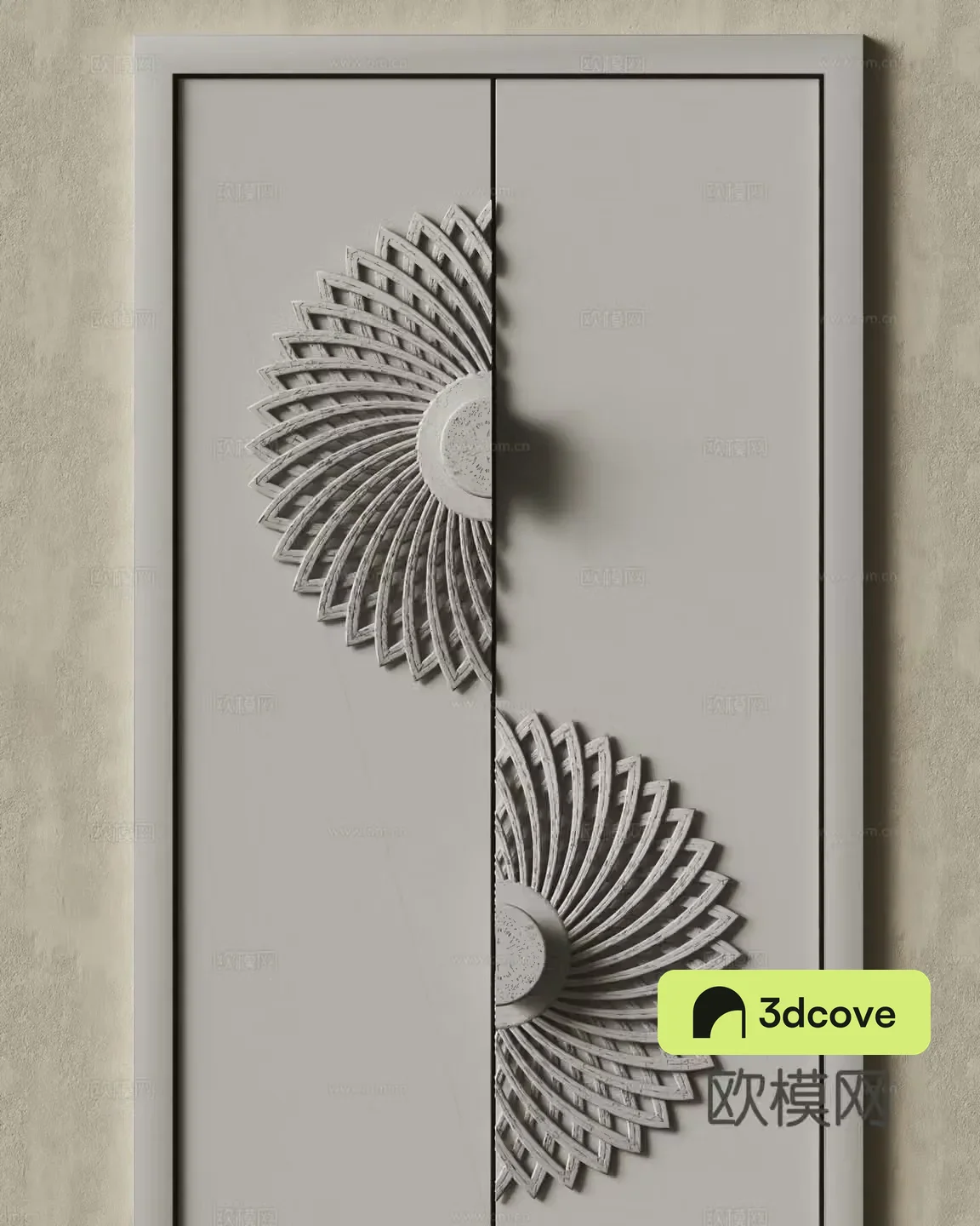 Modern three-dimensional hanging painting decorative painting