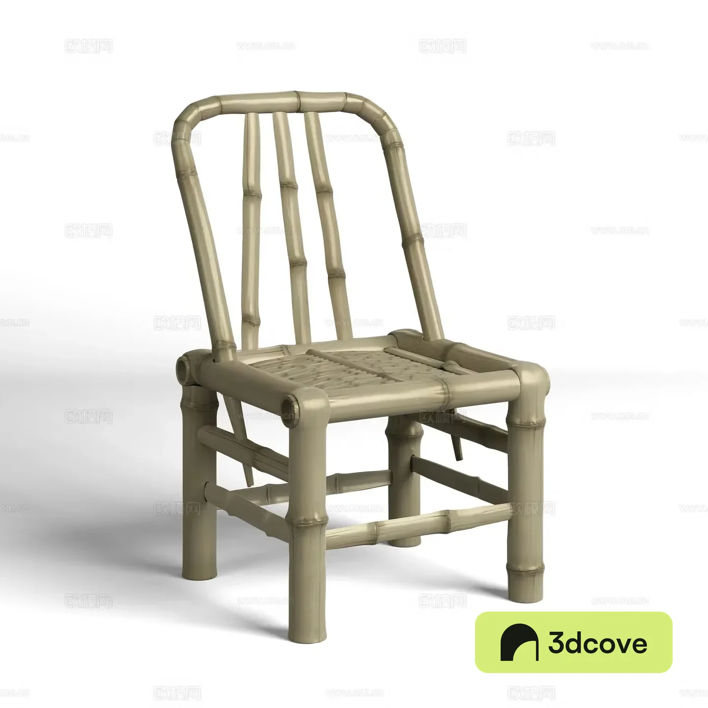 Traditional Jiangnan bamboo chair old Shanghai nostalgic bamboo chair