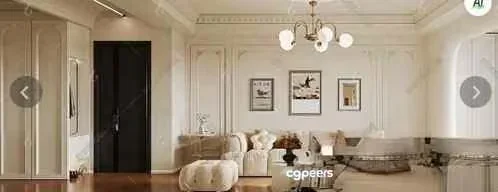 Modern Living Room 3D Model – 3669 – VRAY Render