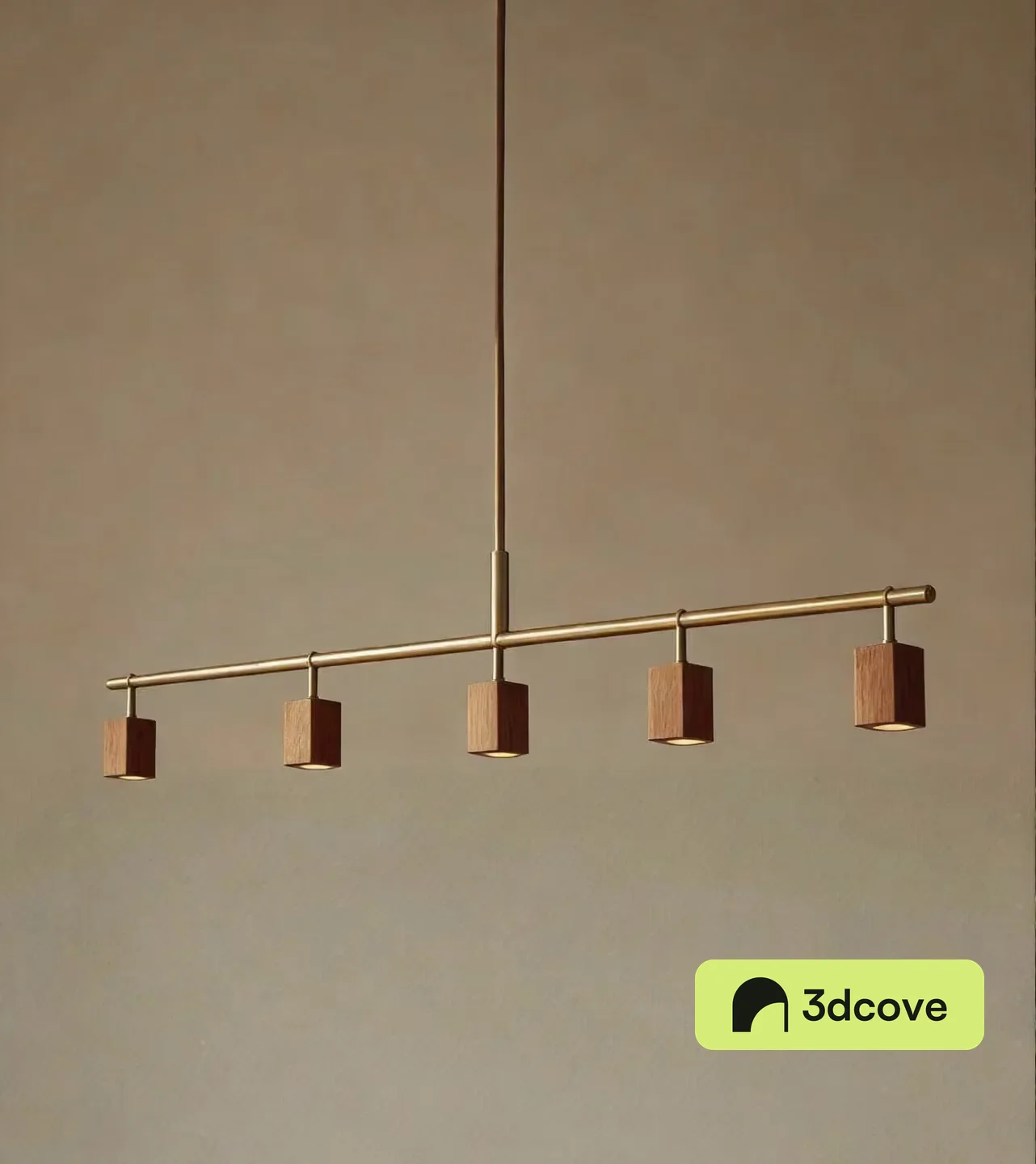 Gold Light Fixture