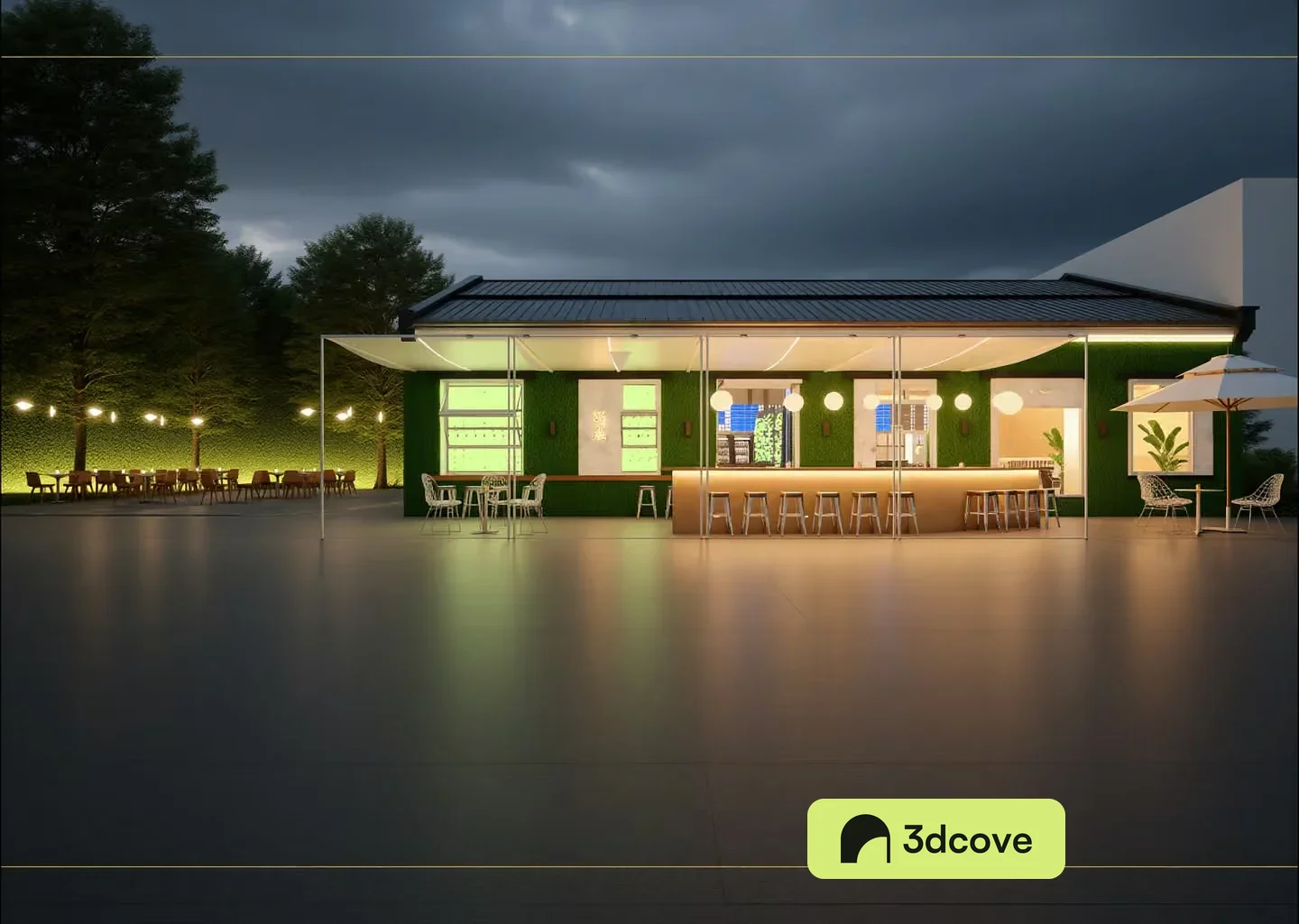 Modern Outdoor Bar