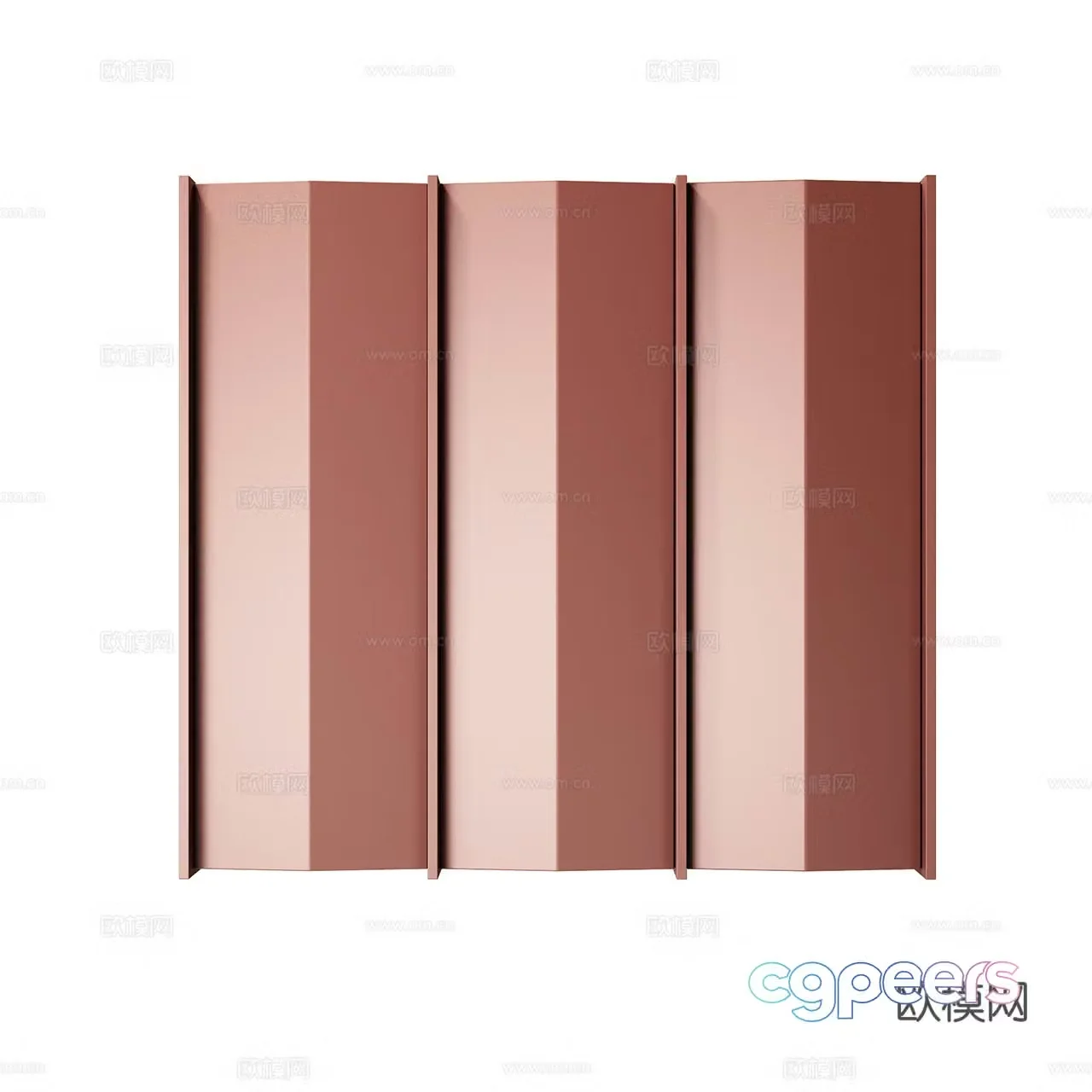 Gallotti&Radice Minimalist high cabinet Hanging high cabinet Decorative cabinet 3D model