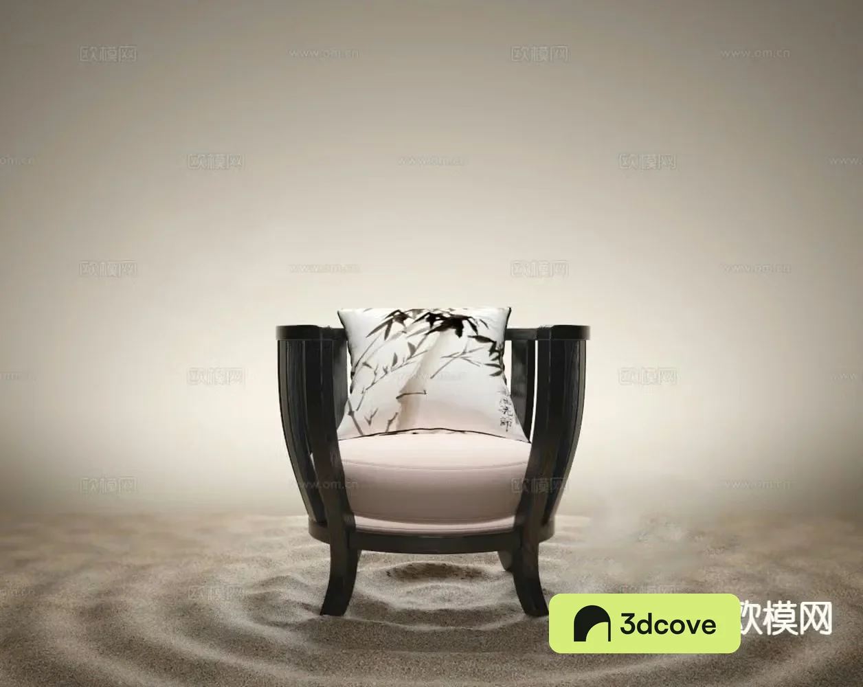 New Chinese style leisure chair armchair tea chair