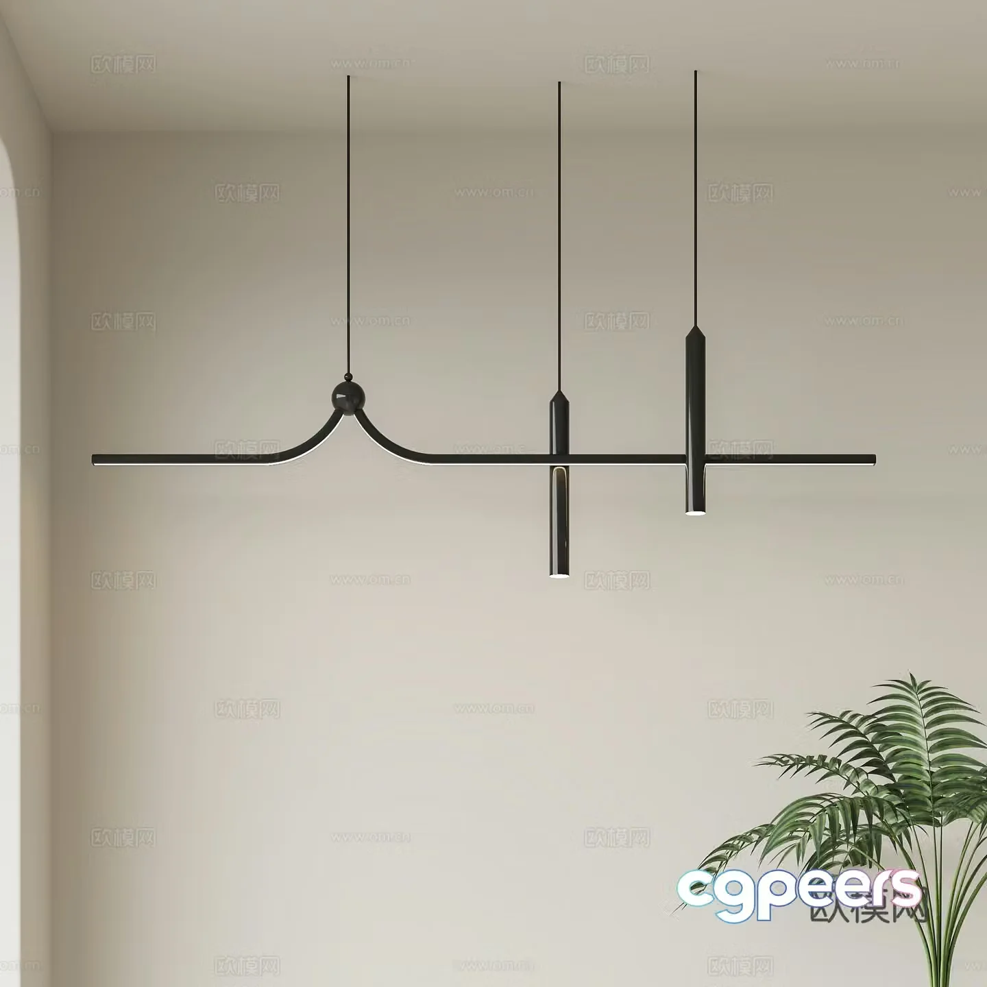 Modern Chandeliers Multi-head Chandeliers Art Chandeliers Restaurant Chandeliers Bar Chandeliers Decorative Chandeliers 3D Model