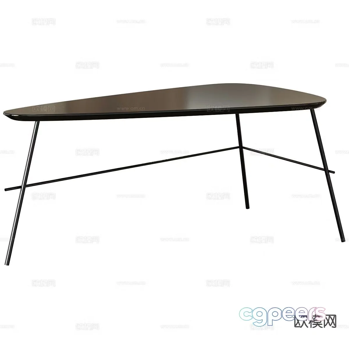 Italian coffee table 3d model