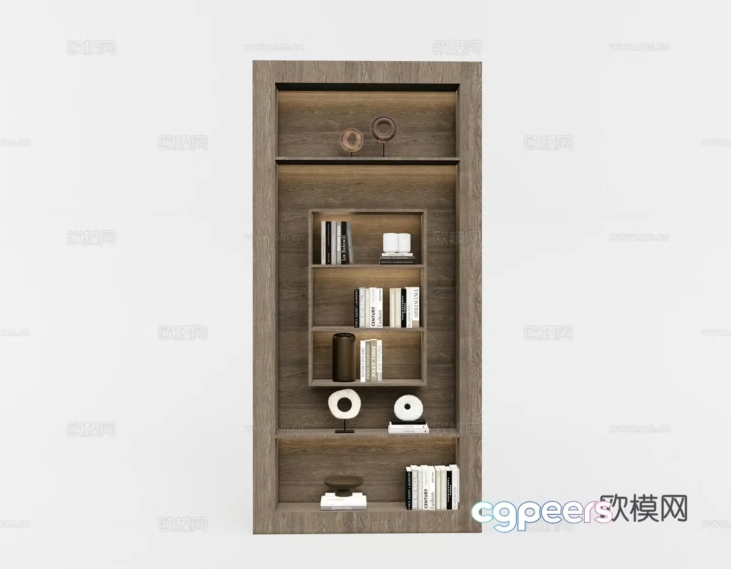 3D model of medieval style decorative cabinet
