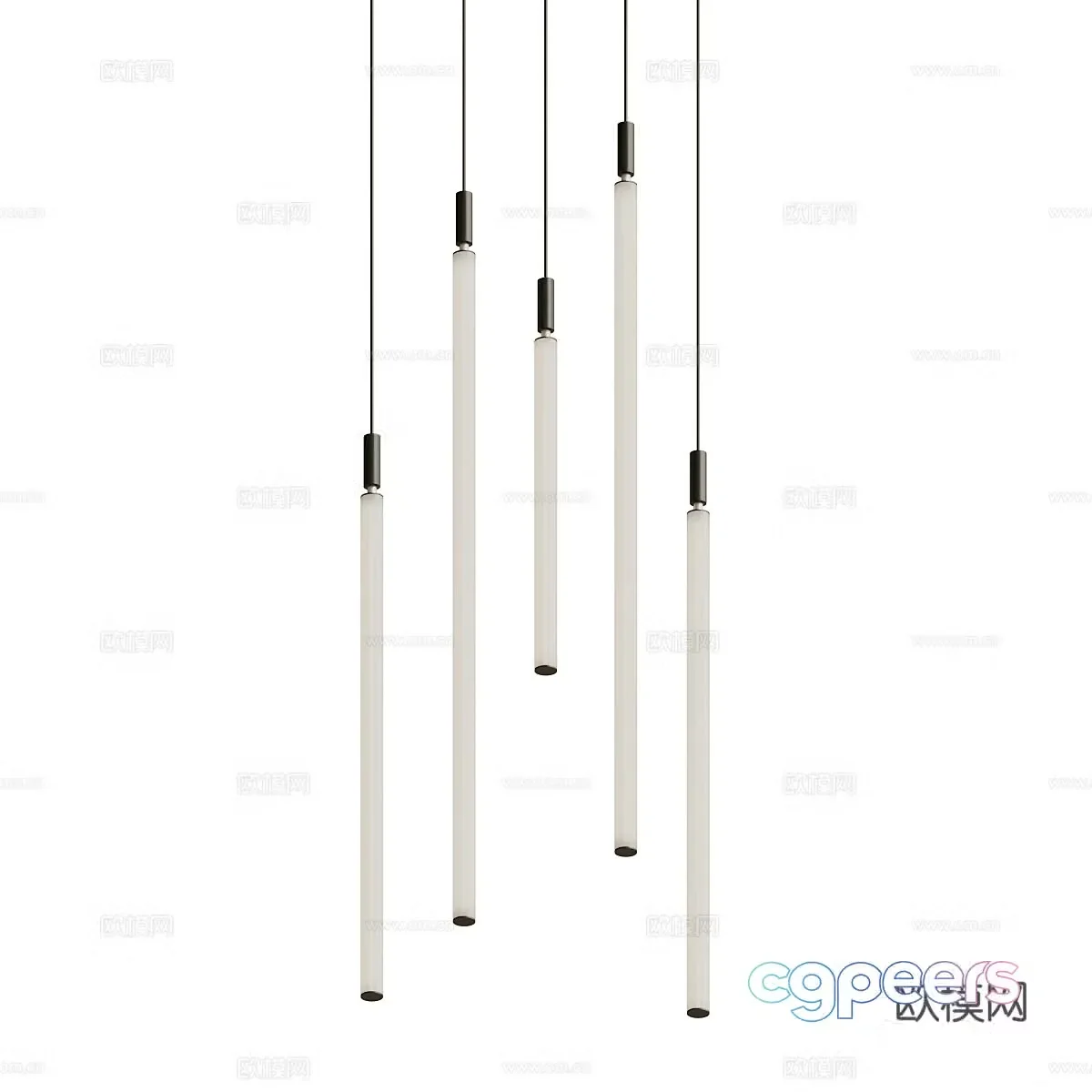 Chandelier stick 3d model