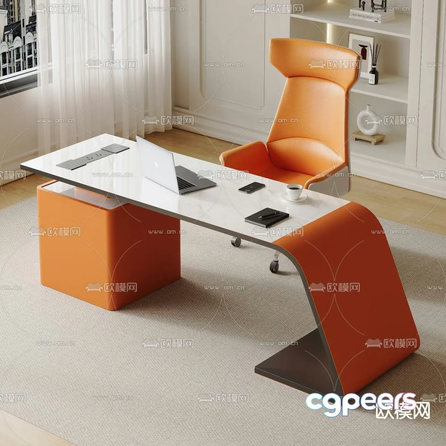 desk desk desk 3d model