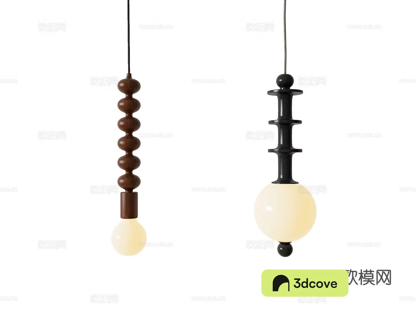 French retro small chandelier