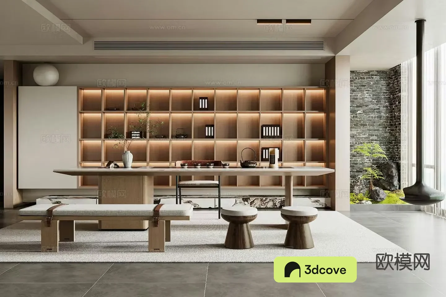 New Chinese tea room