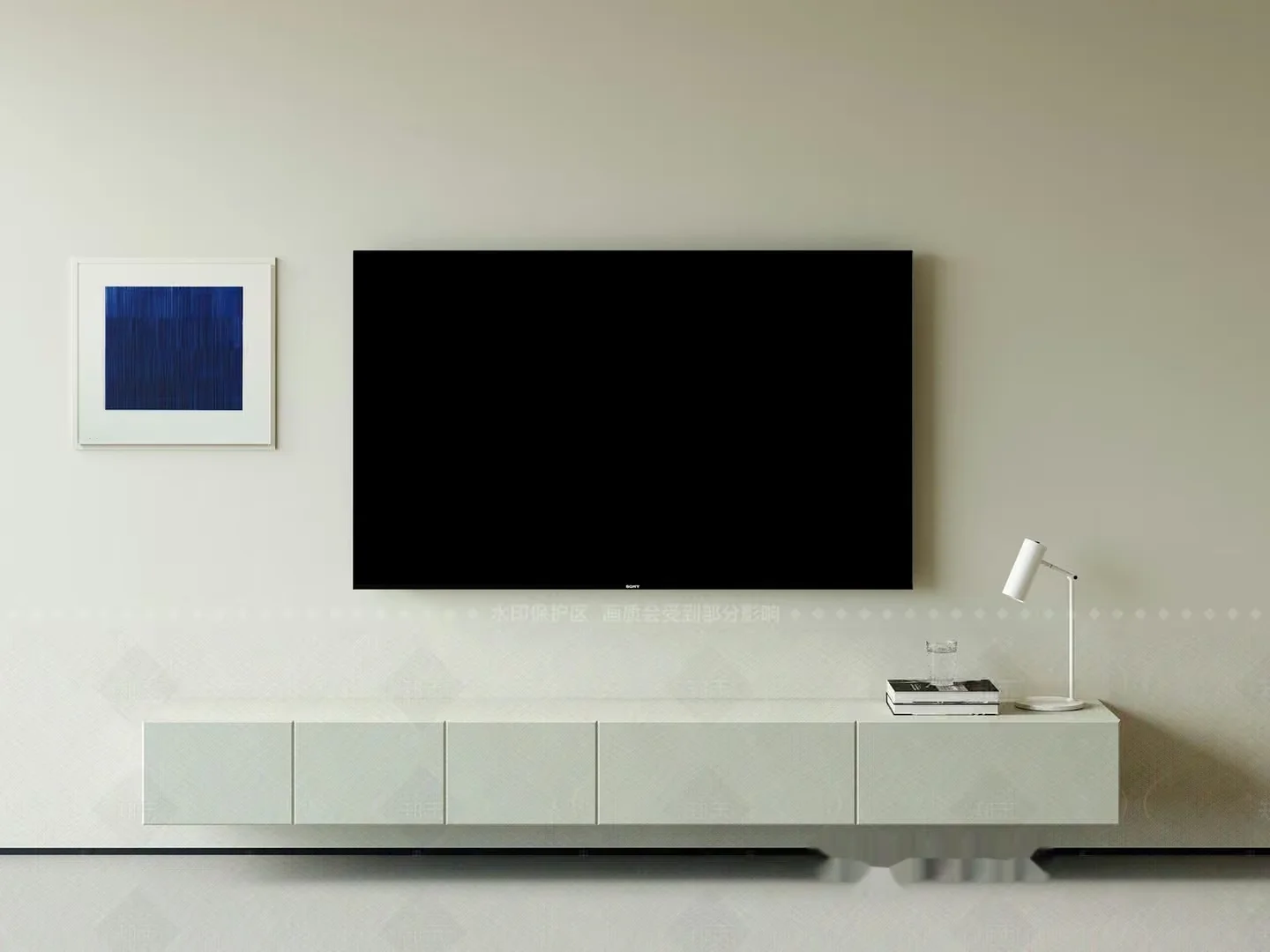 Modern Minimalist Decor 3D Model – 7154 – VRAY Render