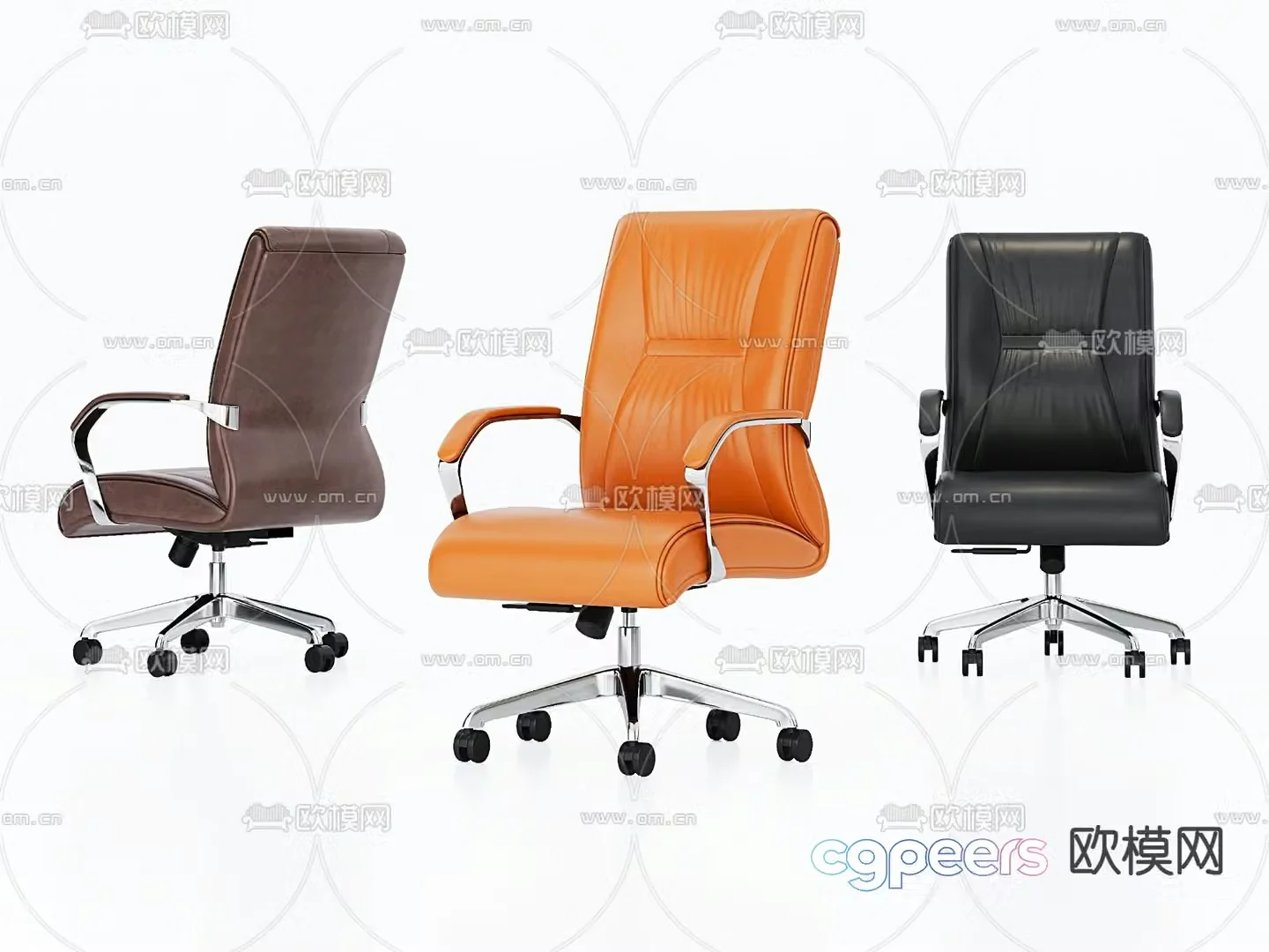 Boss chair executive chair office chair 3d model